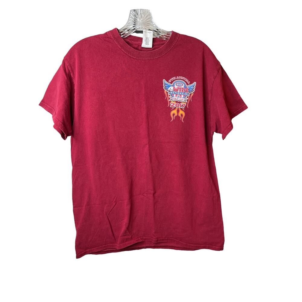 Gildan NHRA Nationals 2017 Charlotte NC Z Max Dragway Racing T- Shirt Men's
